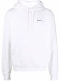 Jacquemus embroidered-logo drawstring hoodie