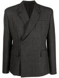 Prada double-breasted tailored blazer