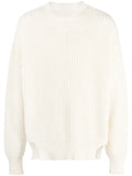 Jil Sander ribbed knitted sweater