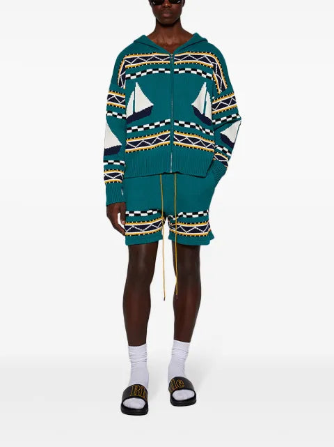 RHUDE Bateau zip-up hoodie