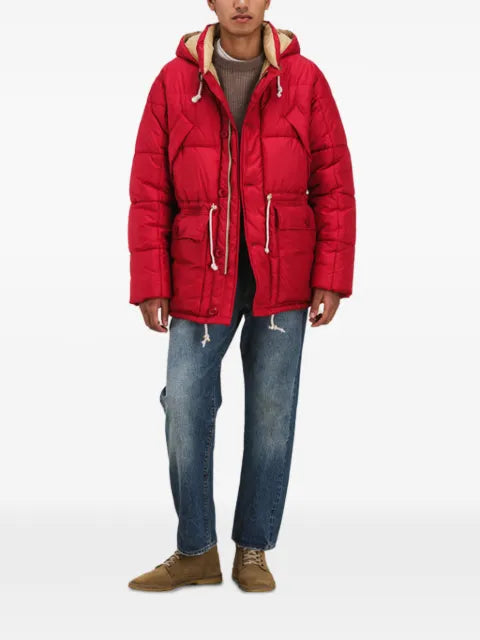 Fortela quilted hooded jacket