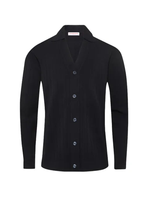 Orlebar Brown Bastian collared buttoned cardigan