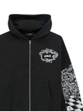 AMIRI Chateau sketch zip hoodie