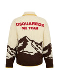 DSQUARED2 snowy dream cable-knit