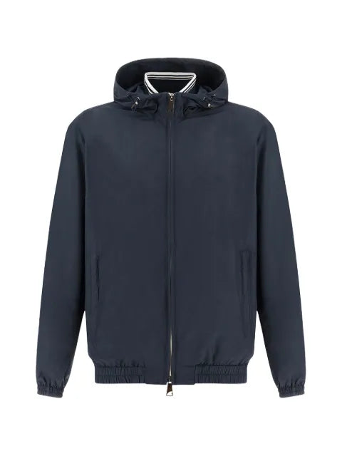 Paul & Shark hooded microfiber jacket