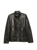 SERGIO MORETTI FIRENZE high-neck panelled jacket