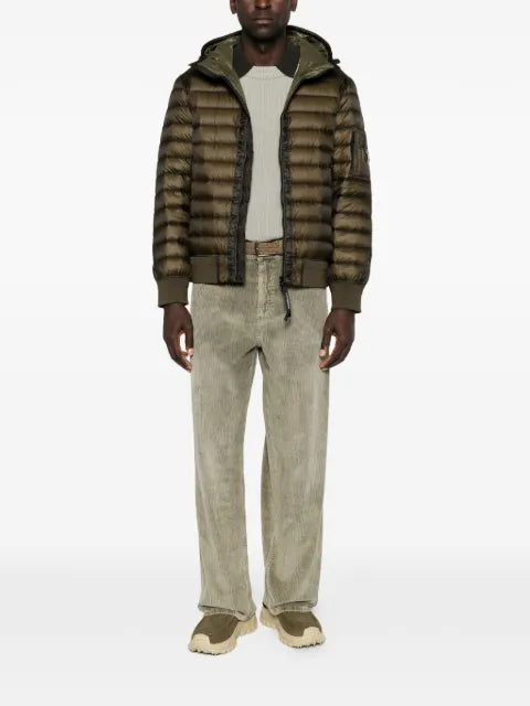 C.P. Company quilted hooded jacket