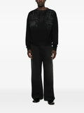 Maison Margiela logo-print crew-neck sweatshirt