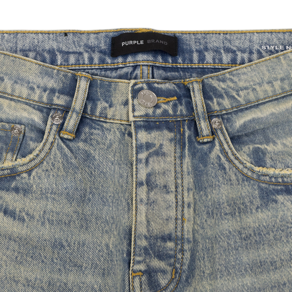 Light Indigo Sunshine Coated Skinny Jeans