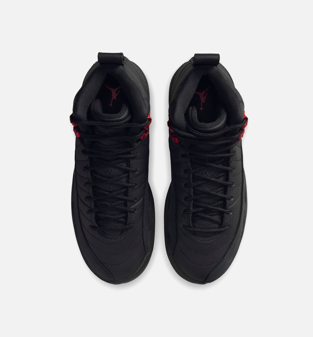 Air Jordan 12 Retro Bloodline Big Kids' Sneakers - Black / Varsity Red