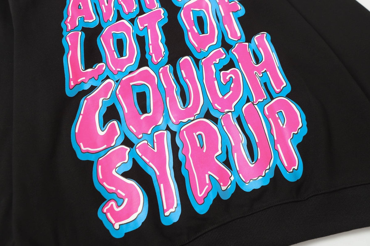 THAT'S A AWFUL LOT OF COUGH SYRUP Star Graphic Hoodie