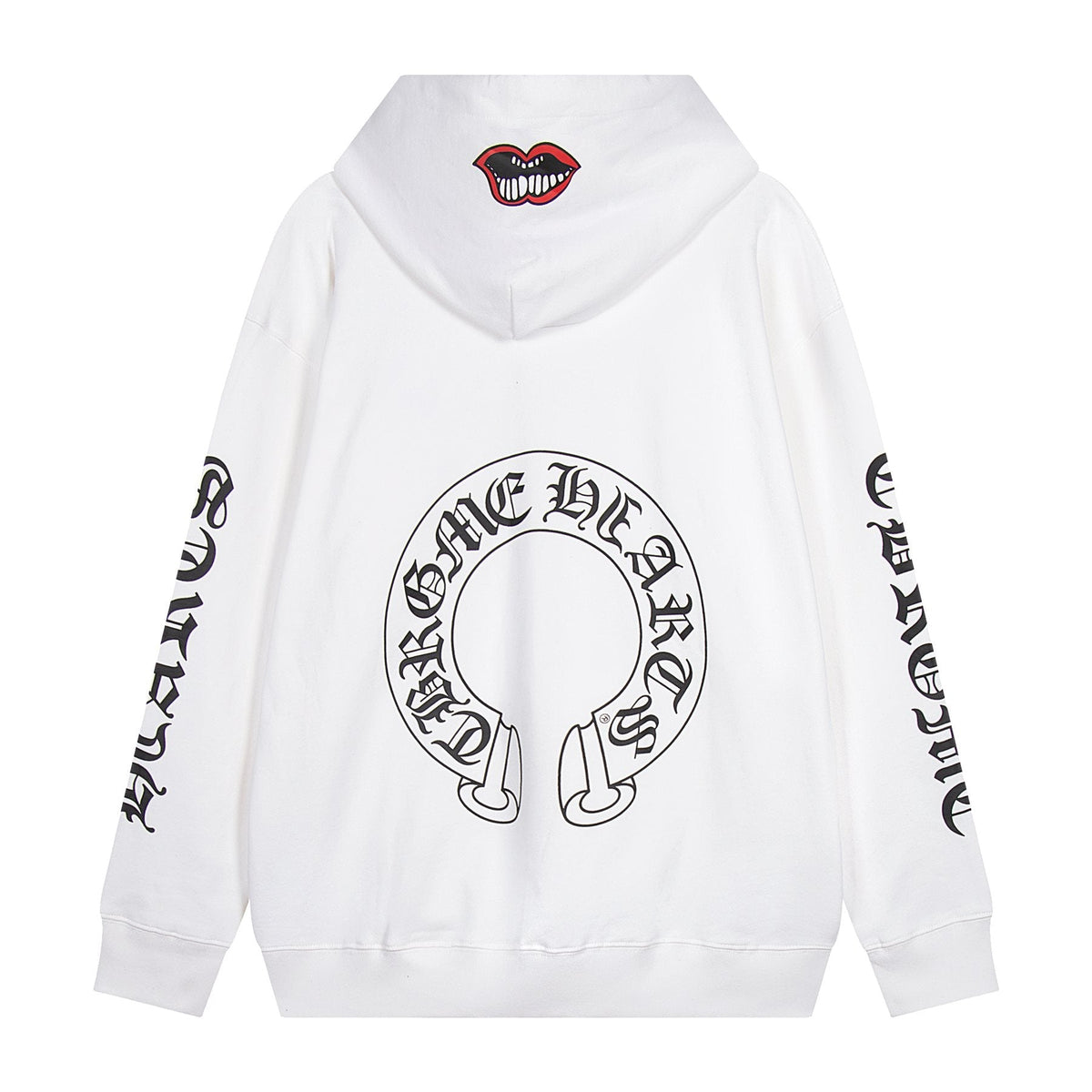 Chrome Hearts Slogan Graphic Hoodie