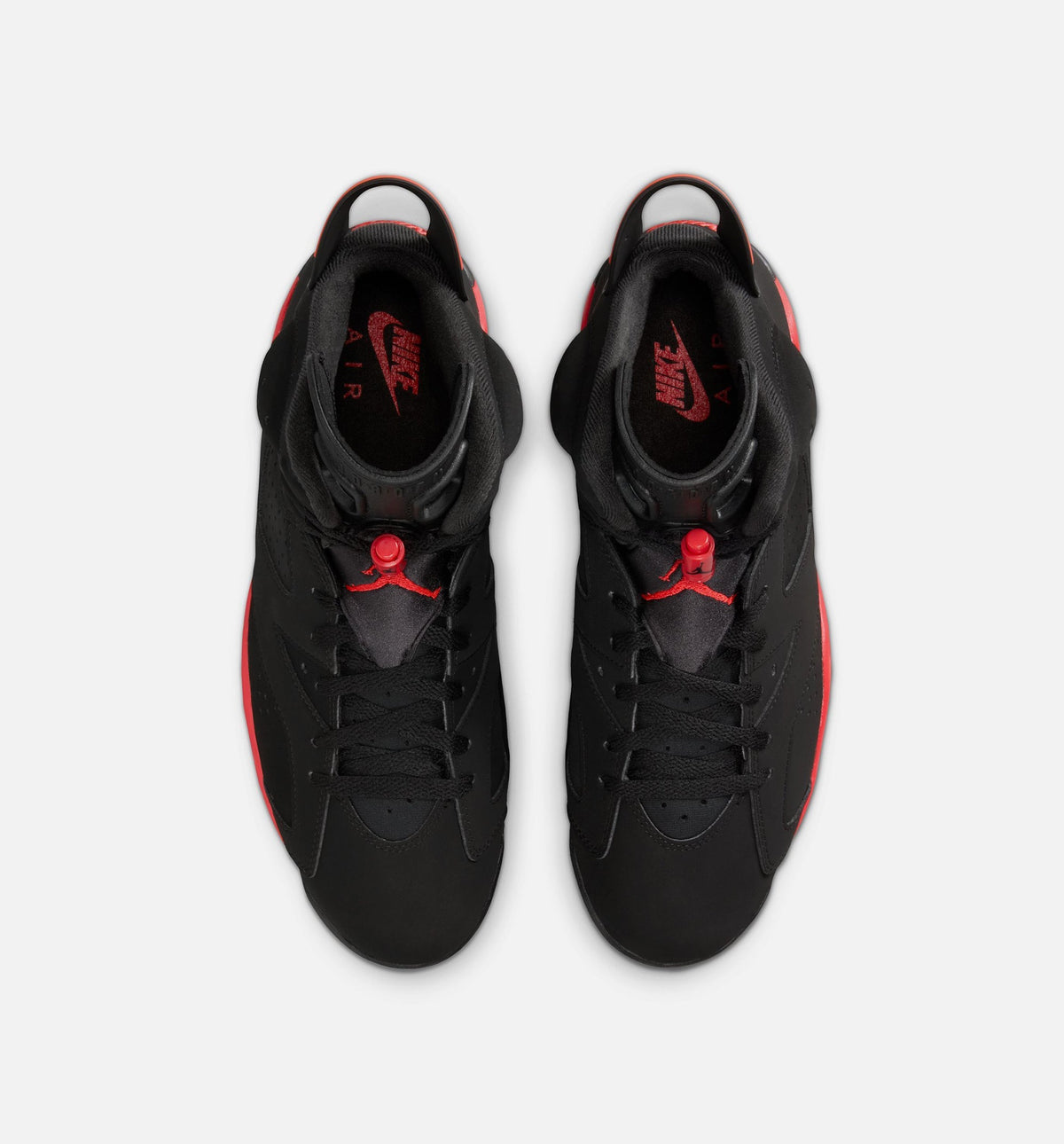 Air Jordan 6 Retro Infrared Salesman Men's Lifestyle Shoes - Black / Light Crimson