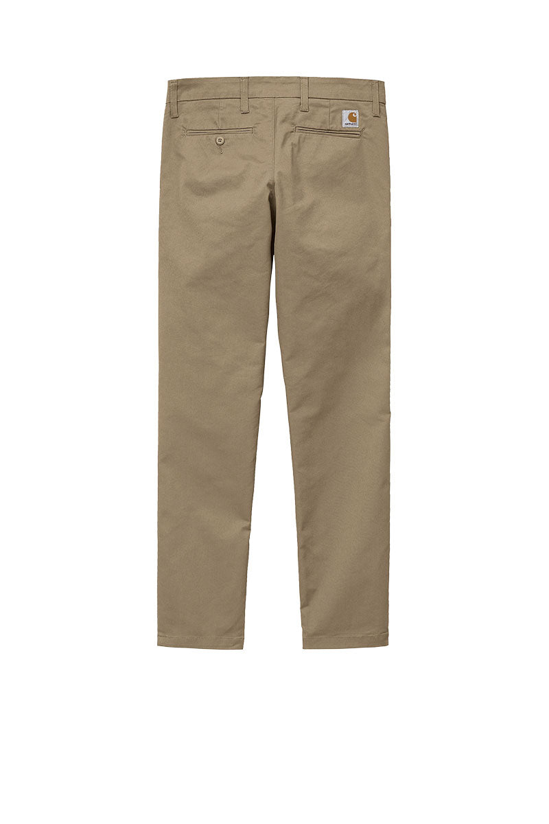 CARHARTT WIP SID PANT leather Rinsed