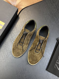 Zegna Triple Stitch Low-Top Sneakers